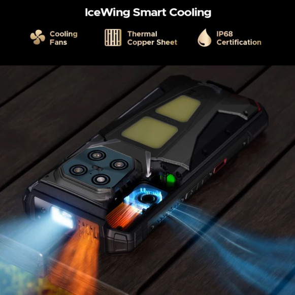 Смартфон Doogee V Max Play Projector 16/512Gb Battle Rust