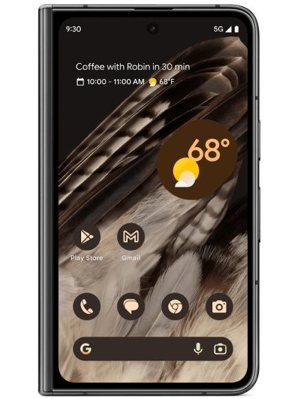 Смартфон Google Pixel Fold 12/256Gb Obsidian