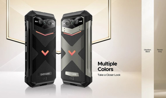 Смартфон Doogee V Max Plus 16/512Gb Pewter Gray